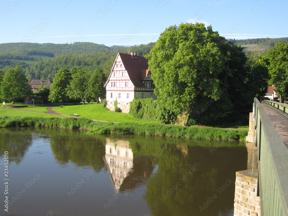 Rathaus in Gieselwerder / Oberweser Rathaus in Gieselwerder / Oberweser