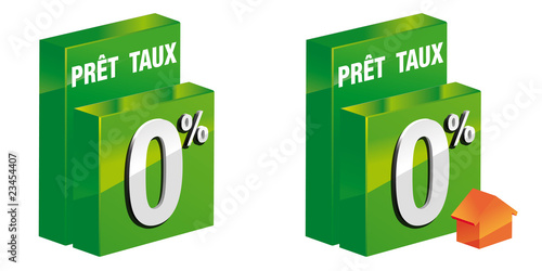 icone pret a taux zero accepté