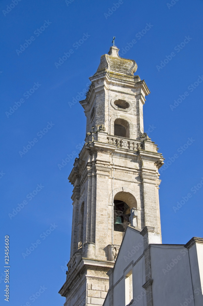 Church of Madonna di Loreto. Mola di Bari. Apulia.