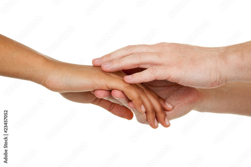 different color hands different color hands