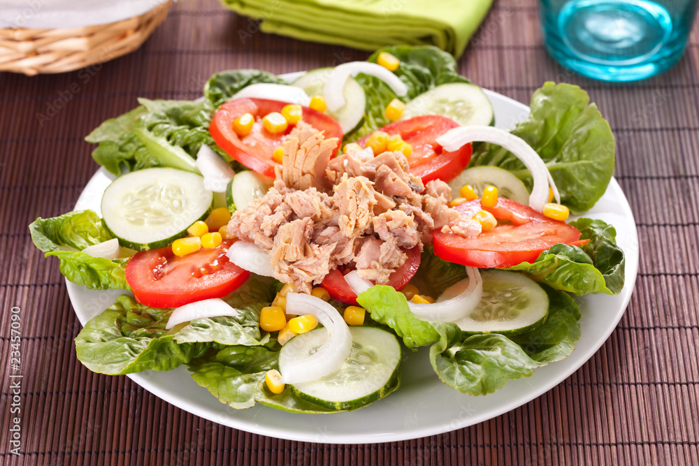 salad tuna tomato corn and onion salad tuna tomato corn and onion