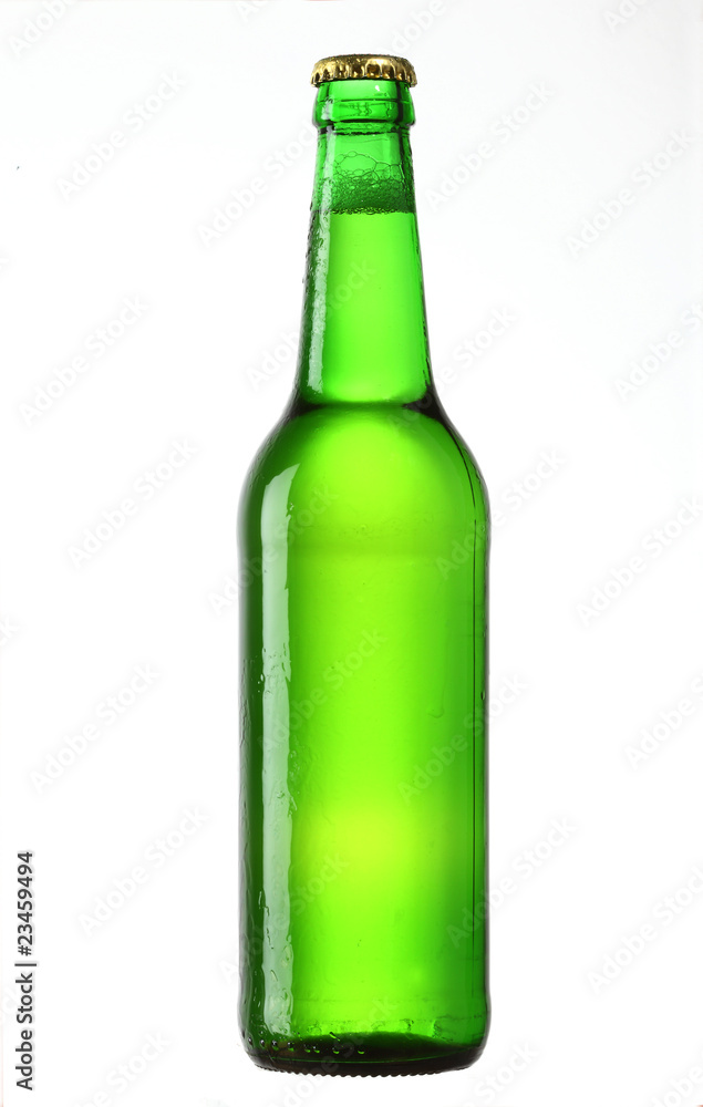 Bier Flasche Exportbier Grün