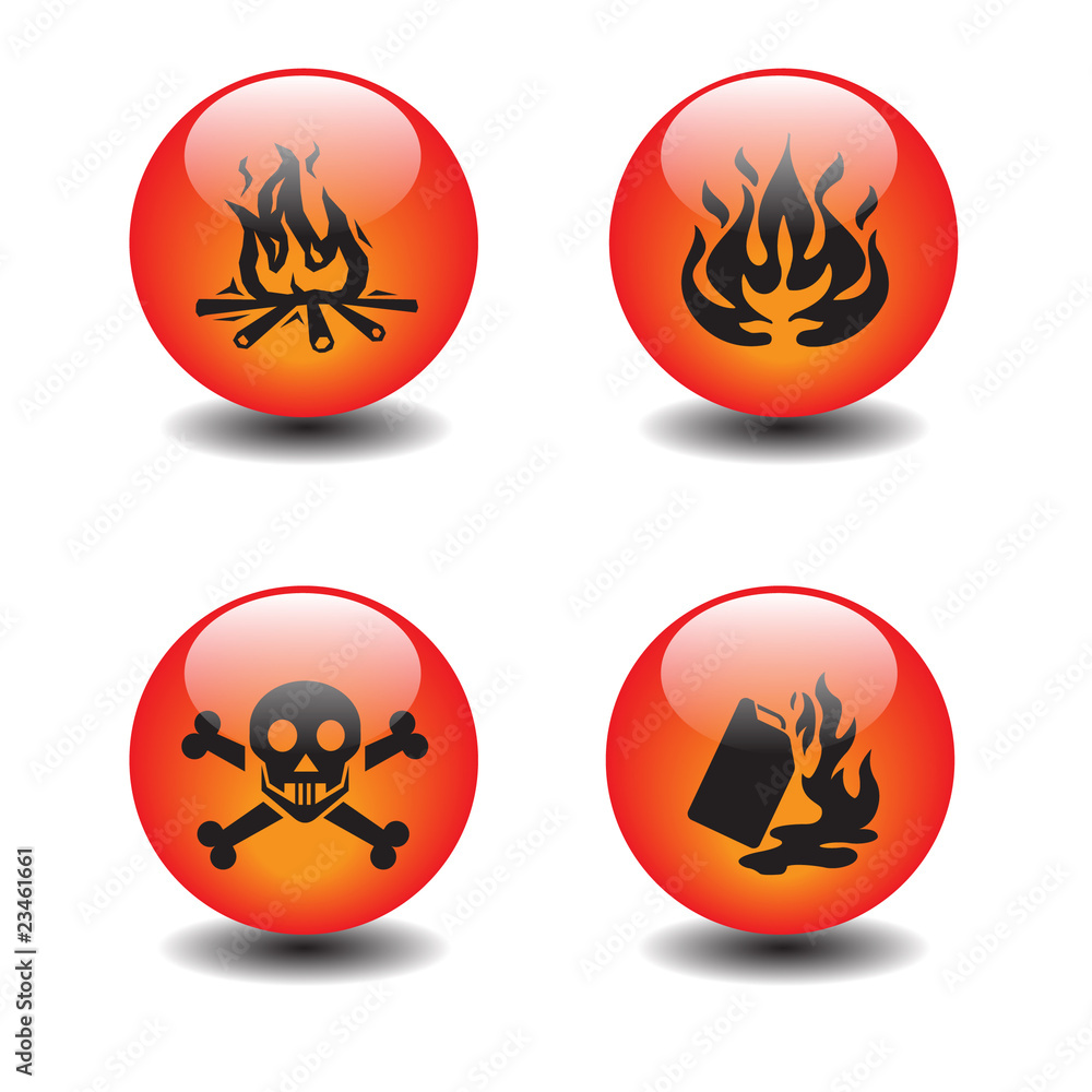 fresh icon vector danger element fresh icon vector danger element