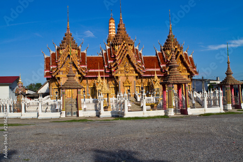 Thai Temple with Giant , South of Thailand © thanomphong