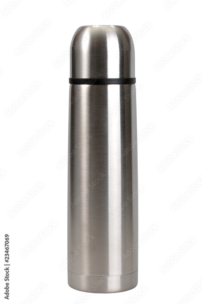 Single metallic thermos Single metallic thermos