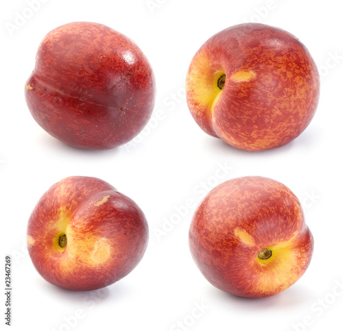 Nectarines, set of images