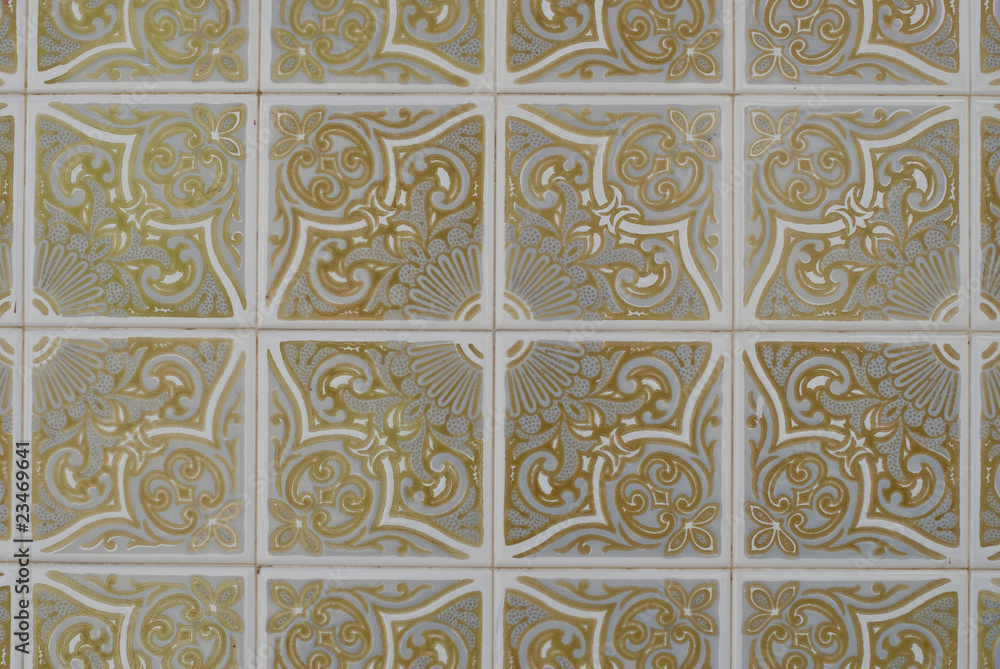 Portuguese glazed tiles 205