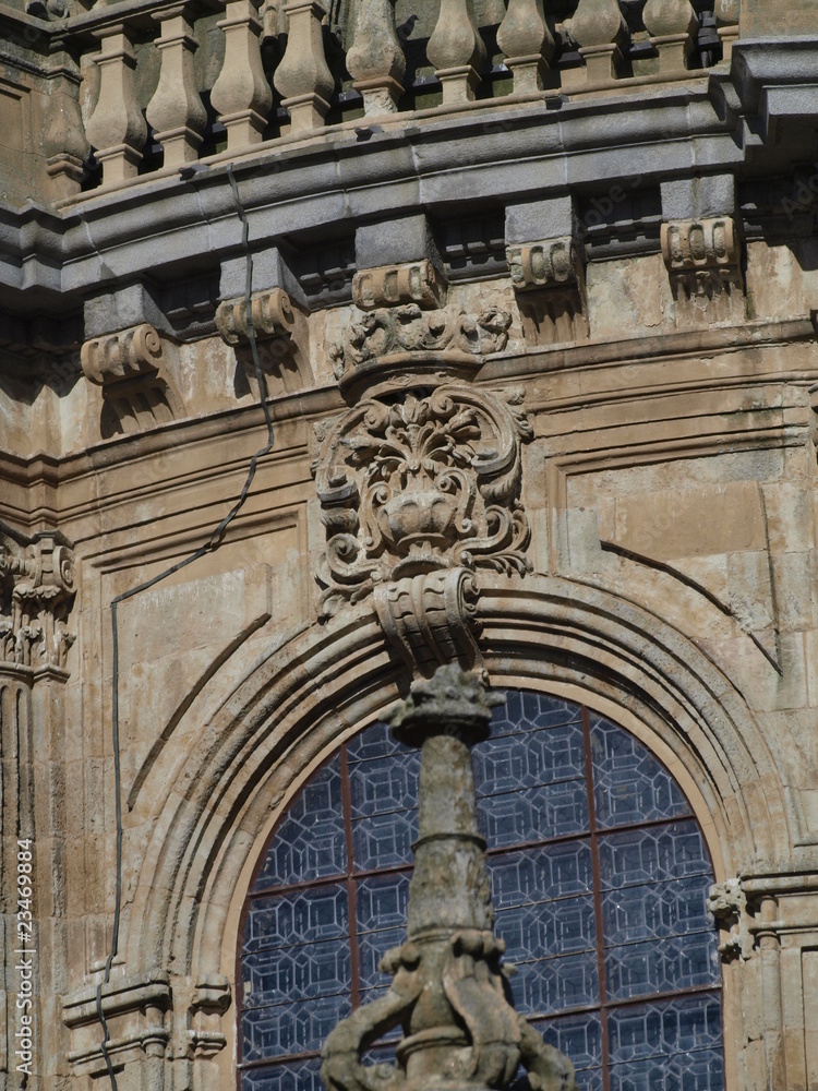 Detalle del cimborrio de la Catedral Nueva de Salamanca Detalle del cimborrio de la Catedral Nueva de Salamanca