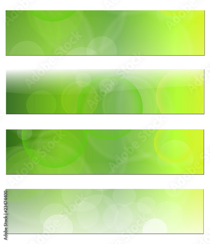 Banners, headers