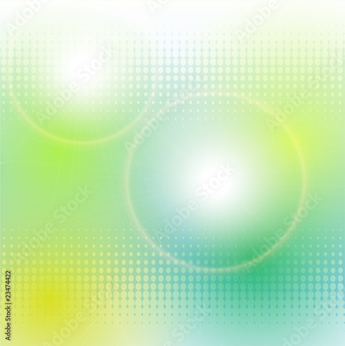 Vector abstract background green