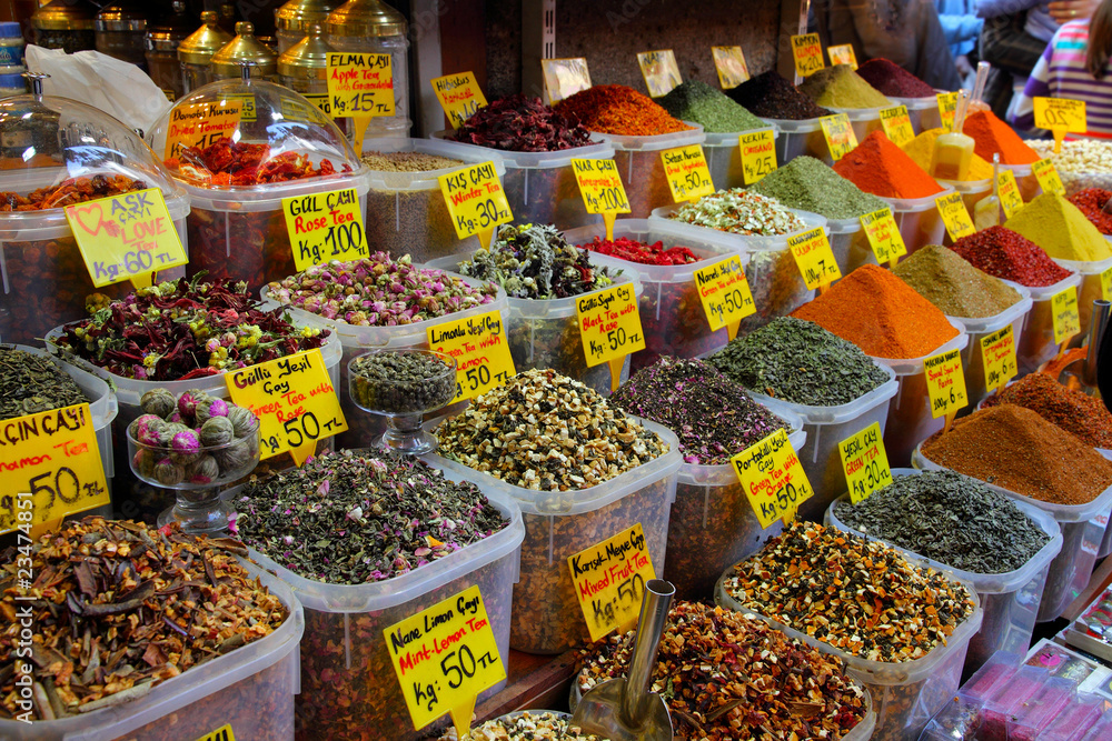 spice market in Istanbul