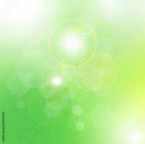 Vector abstract background green