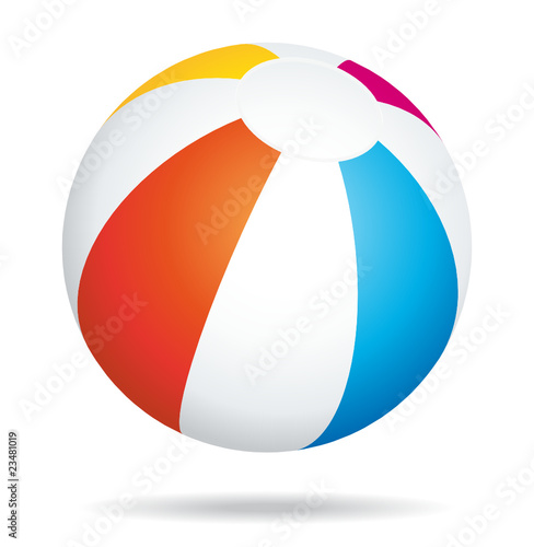 Beach ball illustration
