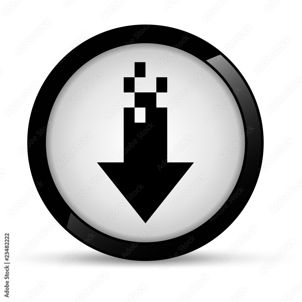Obraz premium Download Button