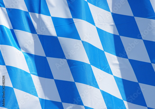 Flagge Bayern - Bavarian Flag Detail