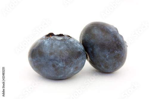 blueberry isolated on white