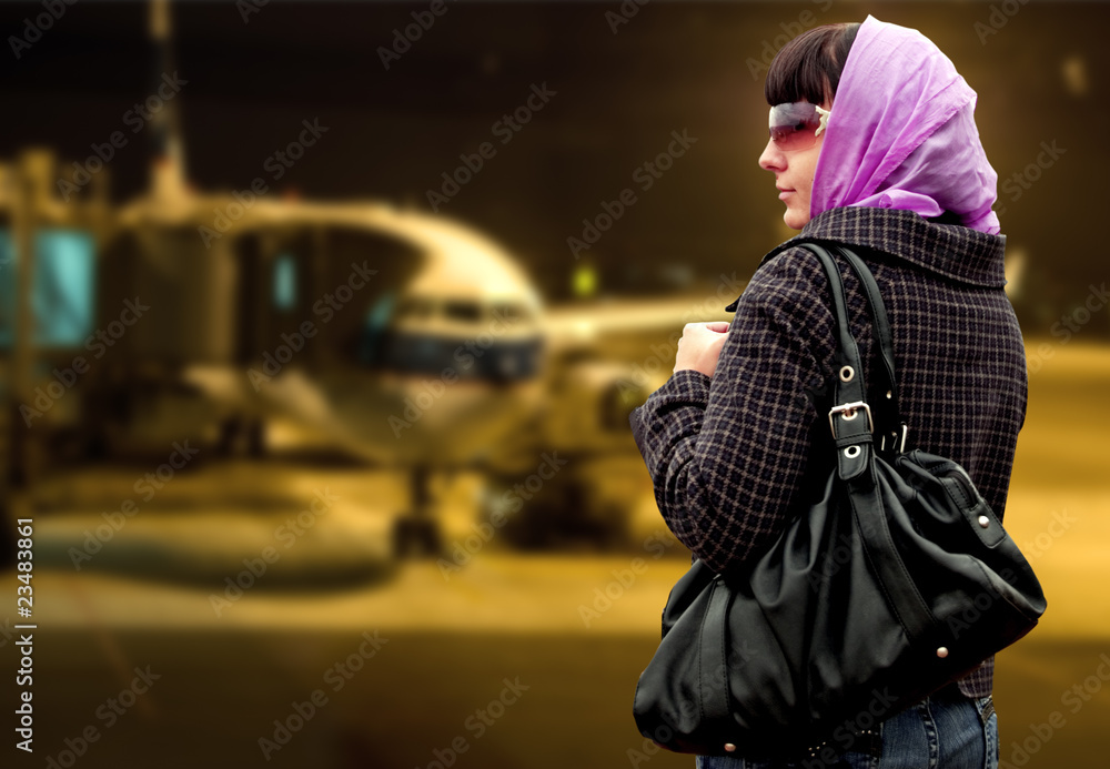 The traveling woman