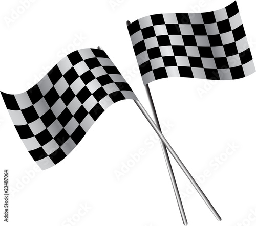 Two flags