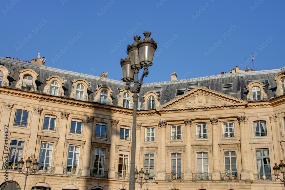 Obraz premium immeuble parisien