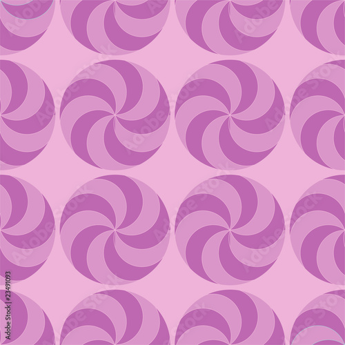 abstract vector seamless pattern with lolipop shape