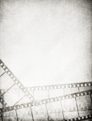 Great vintage filmstrips background - with space for your text a