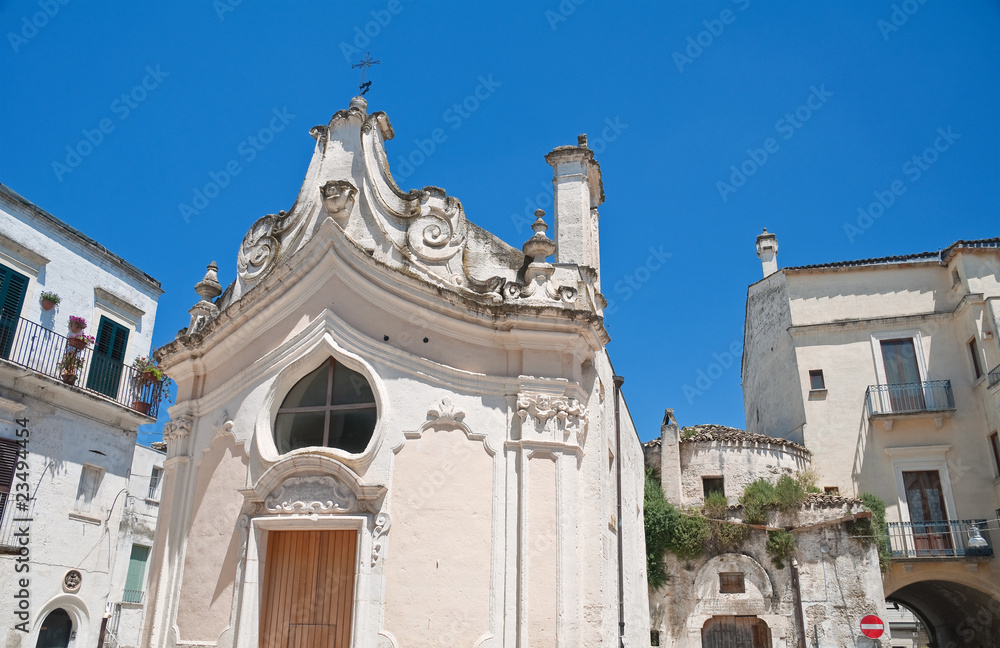 Madonna of the Martyrs Church. Altamura. Apulia.