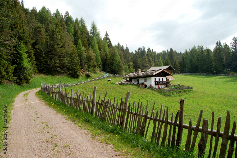 alter Bauernhof in Südtirol