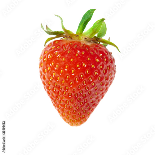 strawberry isolated on white