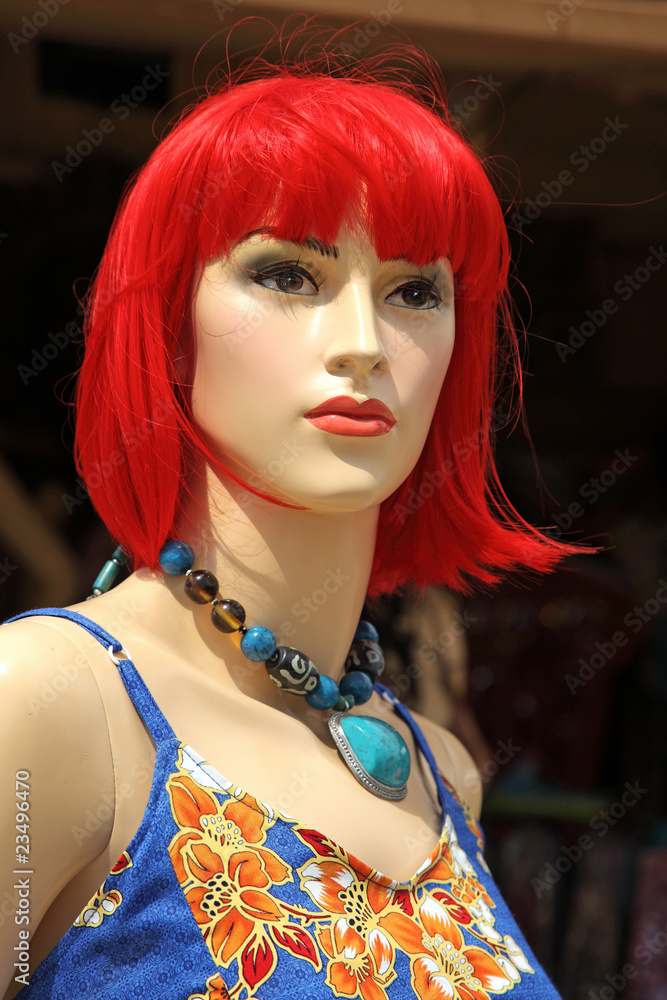 Obraz premium Mannequin femme - Présentoir de vitrine