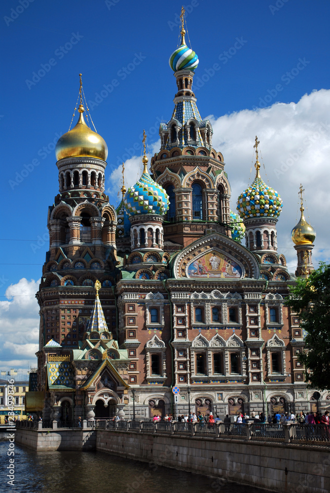 Eglise du Sang-Versé à Saint-Petersbourg