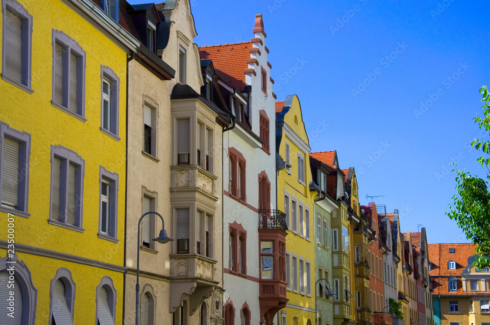 Altbauten in Konstanz, Bodensee