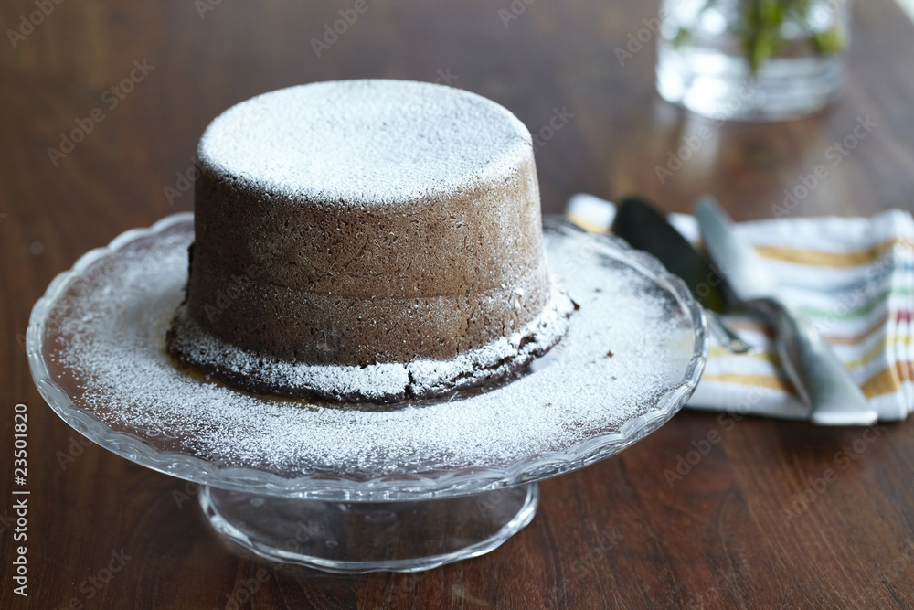 Steamed chocolate pudding cake Steamed chocolate pudding cake