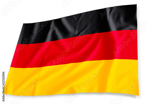 German flag, isolated #23502896