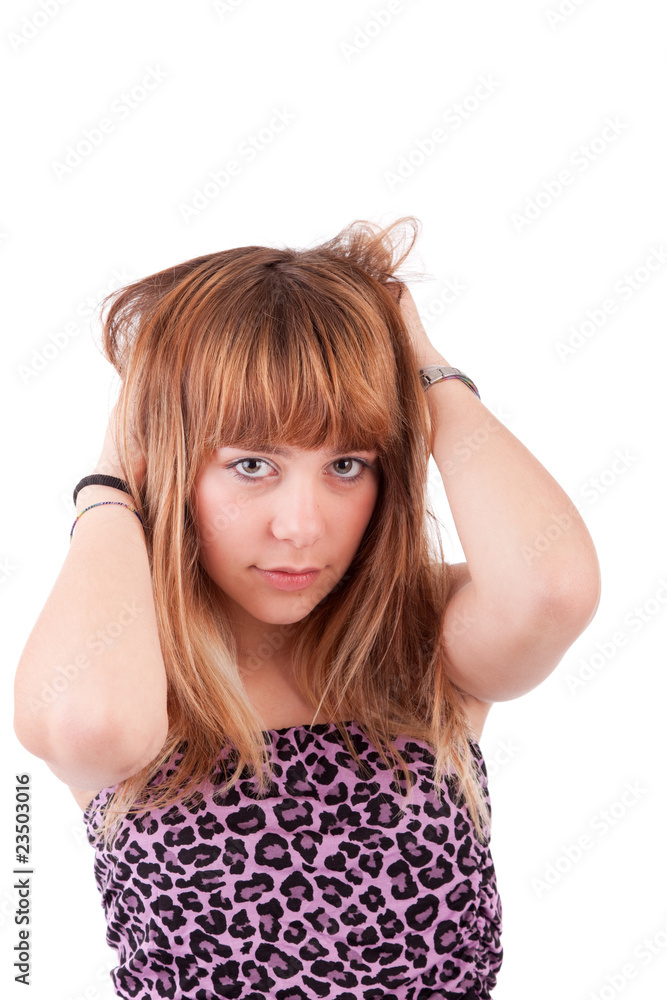 Beautiful woman portrait Beautiful woman portrait