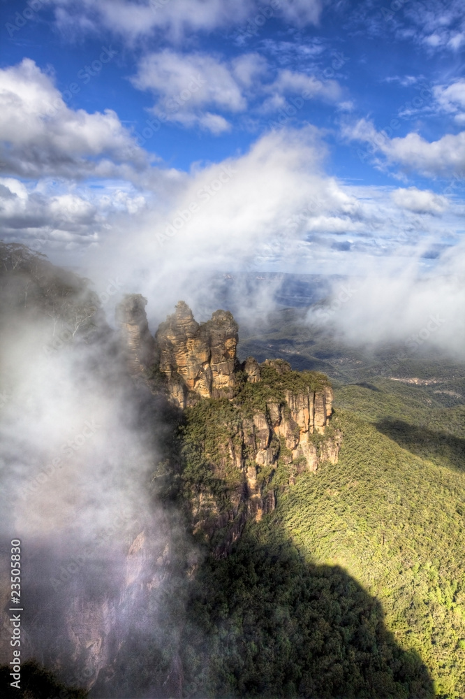 Fototapeta premium Three Sisters in Blue Mountains Australia