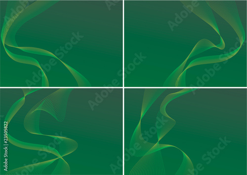 green backgrounds