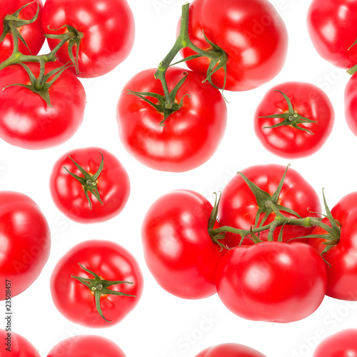 Tomatoes seamless wallpaper