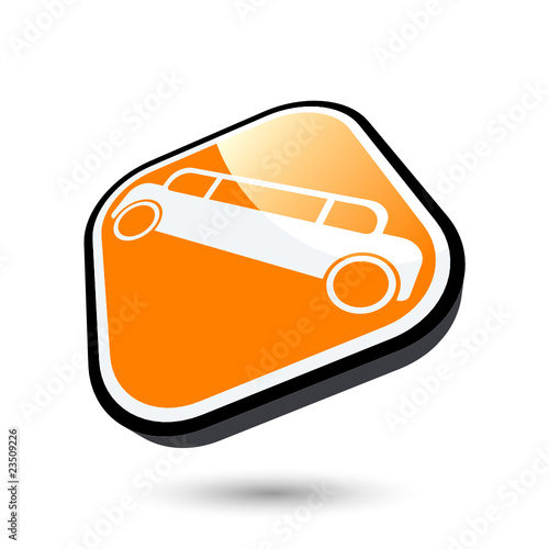 stretchlimousine luxus vermietung zeichen symbol