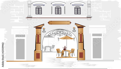 Street cafe