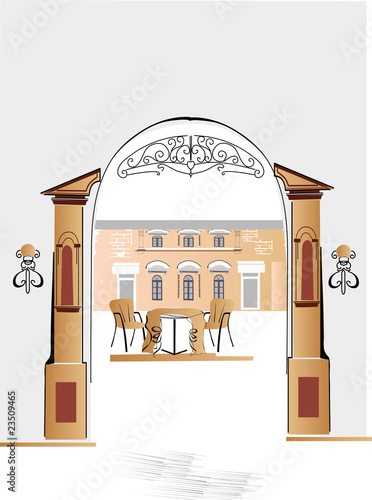 Street cafe