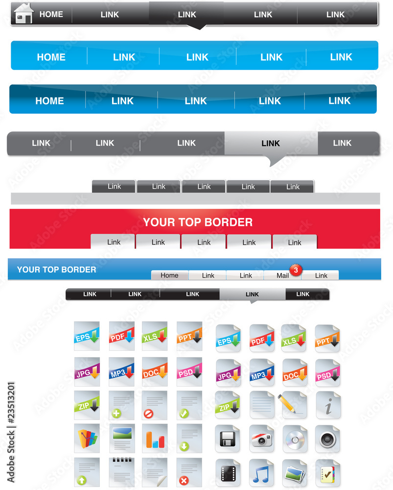 Mixed web graphics Mixed web graphics