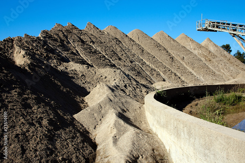 Tas de sable photo