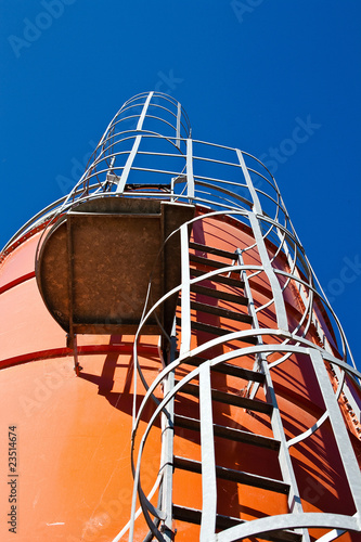 Vászonkép Silo ciment