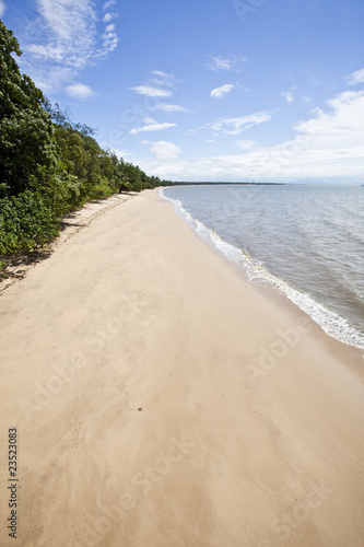 tropical beach in queensland