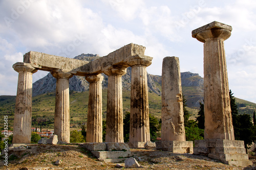 Photos apollon temple in corinth