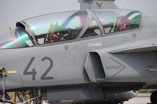 Obraz na płótnie Kampfjet