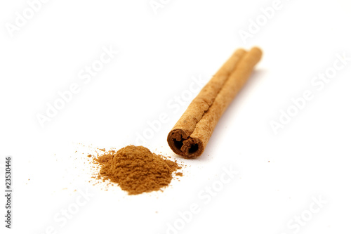 cinnamon stick with grain