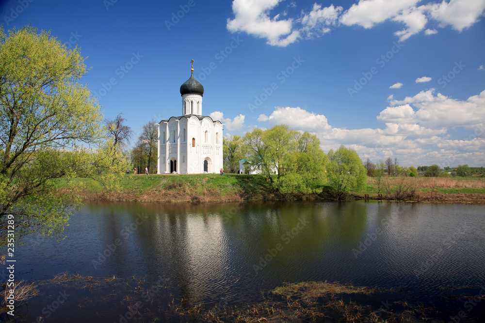Church of Intercession upon Nerl River. Church of Intercession upon Nerl River.