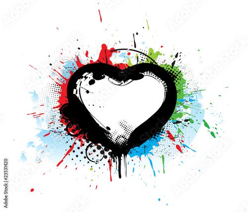 grunge heart