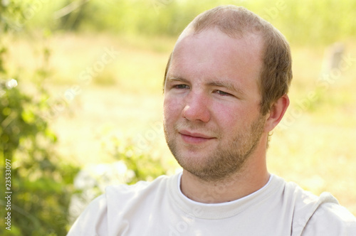 portrait of young man
